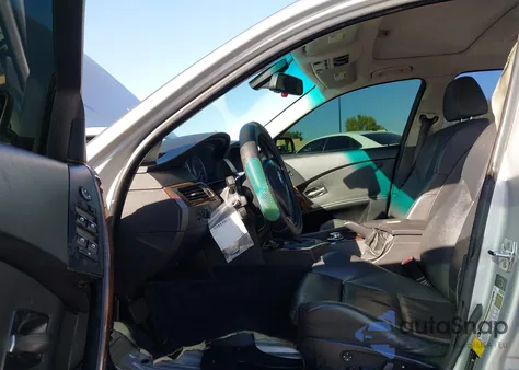 2006 BMW 530I из США, поврежденный, VIN WBANE73516CM34200